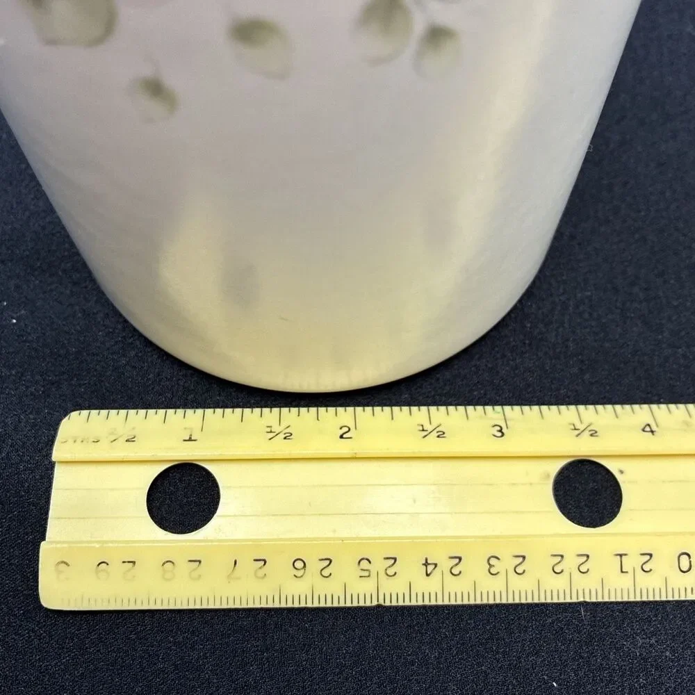 Vtg Pfaltzgraff Tea Rose Milk Bottle Vase Carafe Jug Stoneware 8